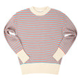 women's marina stripe knit sweater