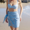 women's original slate floral pareo