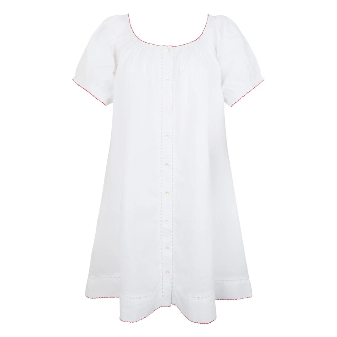 women's balboa white coverup