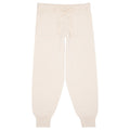 women's cream knit pant